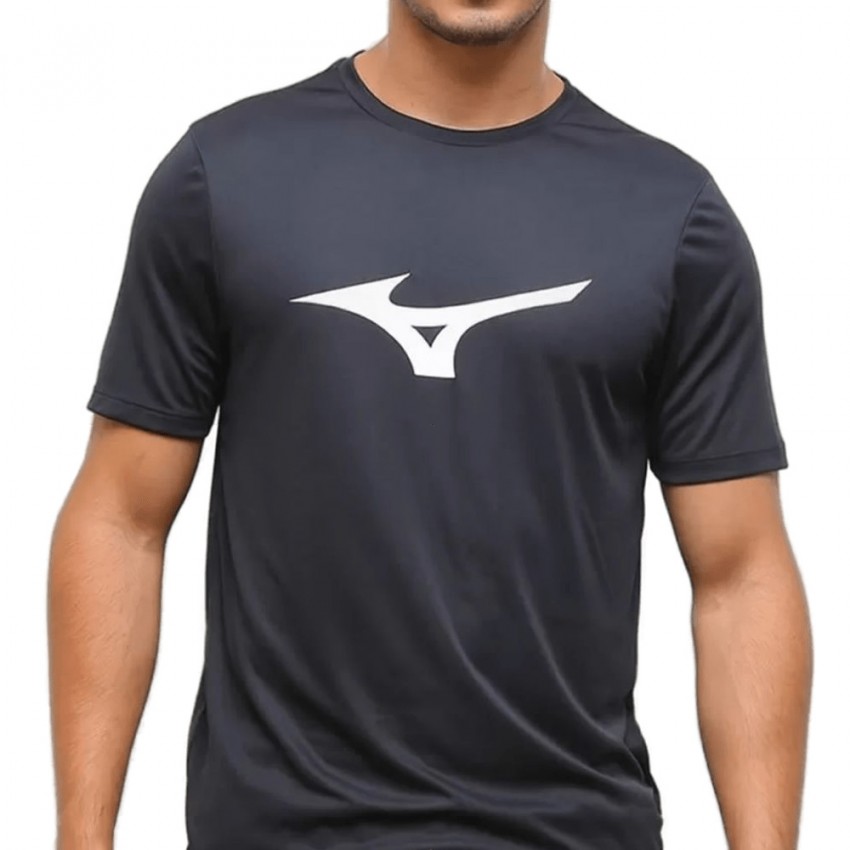 Camiseta Mizuno Run Spark 2 Preta Masculina Top Radical