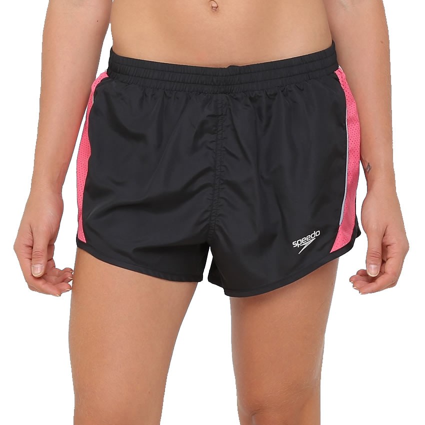 Short Speedo Laser Girls Preto - Feminino - Top Radical