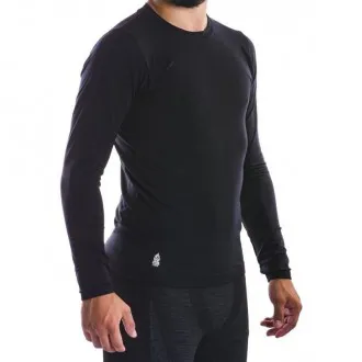Camiseta Segunda Pele Lupo Sport AM Warm Preta - Masculina