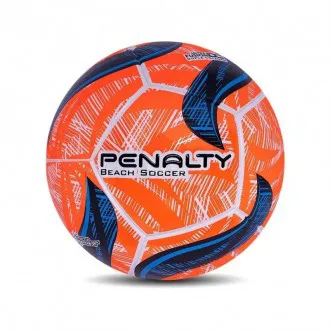 Bola Futebol de Praia Penalty Fusion 2 IX Laranja+Azul