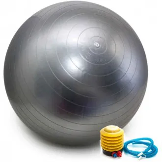 Bola de Ginástica mbFit 65cm Cinza