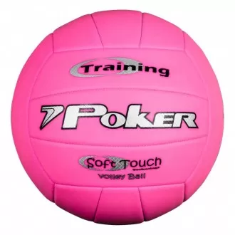 Bola de Vôlei Poker Training Neon Rosa