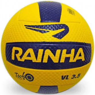 Bola de Vôlei Rainha 3.5 Amarela+Azul