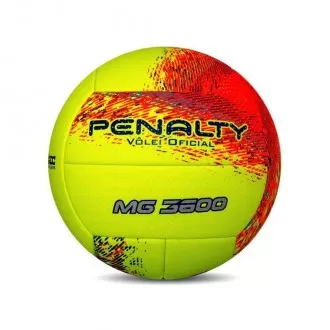 Bola Vôlei Penalty MG 3600 XXI Amarelo+Laranja