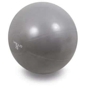 Bola de Ginástica Vollo 75cm Cinza