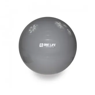 Bola de Ginástica One Life 75cm Cinza