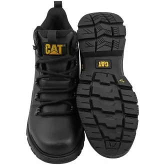 Bota Tam.42 43 Caterpillar Original Leverage Hiker Impermeável+WP Preta - Masculina