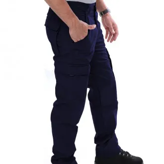 Calça Tática Rip-Stop DuCerrado Azul - Masculina