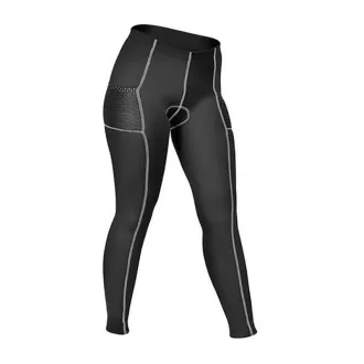 Calça Ciclismo Vellox Free Trançada Preta - Feminina