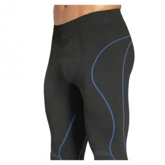 Calça Compressão+Térmica Lupo Sport AM Tech Run Preta - Masculina