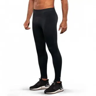 Calça Compressão+Térmica Lupo Sport AM X-Run Preta - Masculina