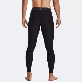 Calça Compressão+Térmica Under Armour HG Preta - Masculina