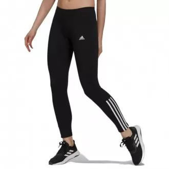 Calça Legging Adidas Double Knit 3 Listras Preta - Feminina