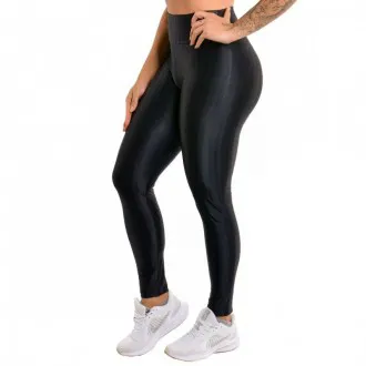 Calça Legging Selene 3D Preta - Feminina