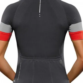 Camisa Ciclismo Lupo Sport AF LS Grafite - Feminina