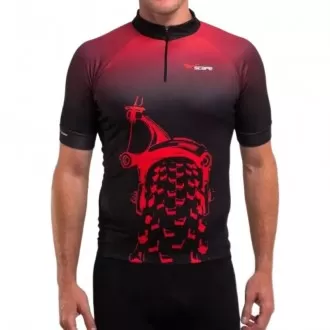 Camisa Ciclismo Manga Curta Scape Pneu - Masculina