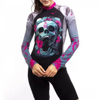 Camisa Ciclismo Manga Longa Scape Trevosa - Feminina