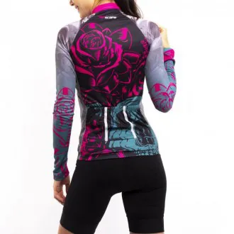 Camisa Ciclismo Manga Longa Scape Trevosa - Feminina