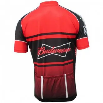 Camisa Ciclismo Manga Curta Cabani Budweiser - Masculina