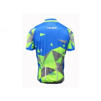 Camisa Ciclismo Manga Curta Cabani Aritima Azul - Masculina
