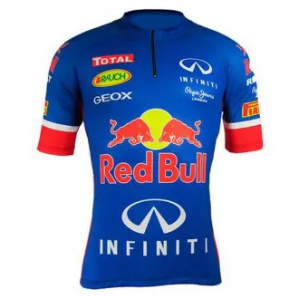 Camisa Ciclismo Manga Curta Cabani Red Bull - Masculina