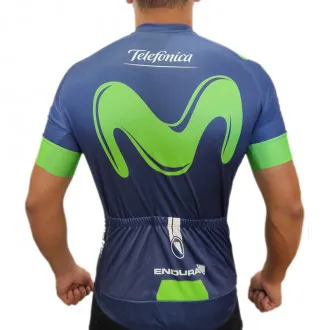 Camisa Ciclismo Manga Curta LMB Movistar 2016 - Masculina