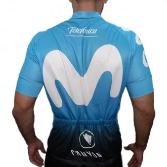 Camisa Ciclismo Manga Curta LMB Movistar 2018 - Masculina