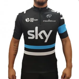 Camisa Ciclismo Manga Curta LMB Sky 2017 - Masculina