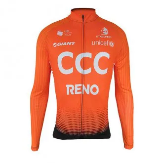 Camisa Ciclismo Manga Longa Cabani CCC - Masculina