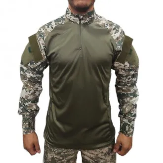 Camisa Tática Safo Combat Preta+DES - Masculina