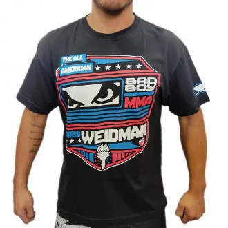 Camiseta Bad Boy Cris Weidman Preta - Masculina