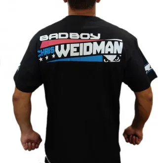 Camiseta Bad Boy Cris Weidman Preta - Masculina