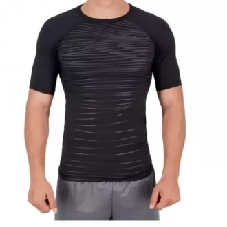 Camiseta Compressão+Térmica Umbro Diamond Pro Preta - Masculina