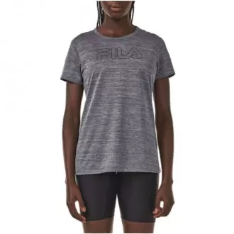 Camiseta Fila Basic Train Cinza - Feminino