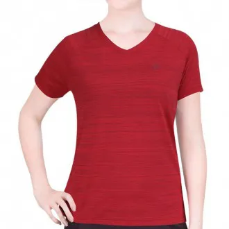 Camiseta Fila Match II Mescla Vermelho - Feminino