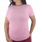 Camiseta Lupo AF Basica III UV Rosa - Feminina