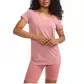Camiseta Lupo Sport AF Comfortable Rosa - Feminina