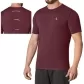 Camiseta Lupo Sport AM Seamless Free Vinho - Masculina