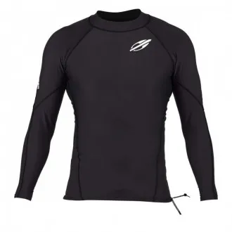 Camiseta Lycra Manga Longa Mormaii Extraline 3a Surf Preta - Masculina