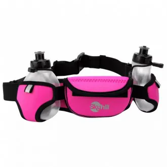 Cinto de Hidratação com 2 Garrafas Skyhill Rosa