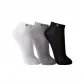 Kit Meia Lupo Sport 3 Pares Branco+Cinza+Preto T.39/44