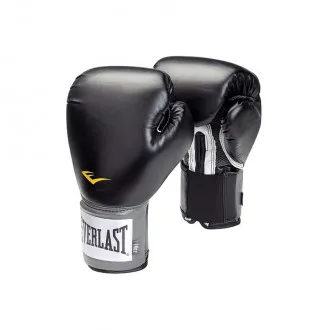 Luva Tamanho 8oz de Boxe Everlast Pro Style Preta