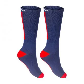 Meia Ciclismo Cano Alto Zen (39 ao 41) Azul+Vermelho