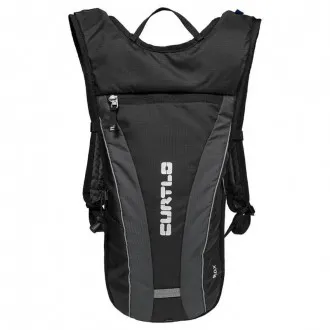 Mochila de Hidratação Térmica Curtlo Rox 2lt Preta+Chumbo