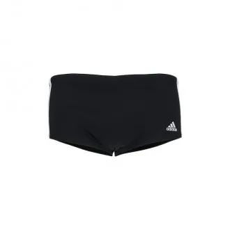 Sunga Tam.P Adidas 3s Wide Preta+Branca