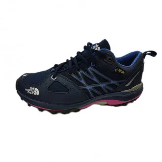 Tênis Caminhada+Trilha The North Face Ultra Fastpack Impermeável+WP GTX Azul+Rosa - Feminino