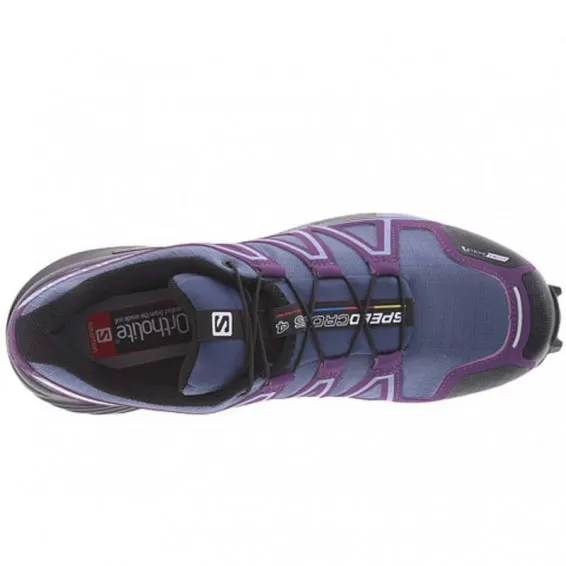 Tênis Corrida+Trail Salomon SpeedCross CS Roxo+Preto Feminino