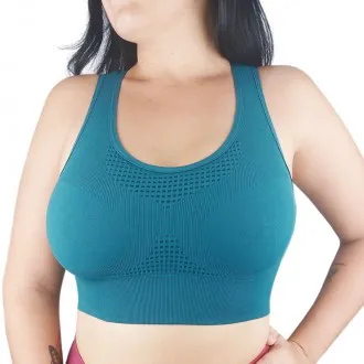 Top Lupo Sport AF Alta Compressão VB Verde - Feminino