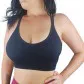 Top Lupo Sport AF LS Canelado Preto - Feminino