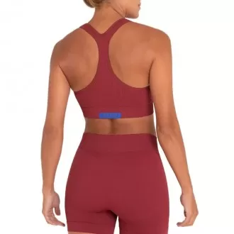 Top Lupo Sport AF Texturas Vinho Carmim - Feminino